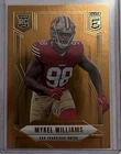 2025 Donruss Elite Football Orange Mykel Williams #164