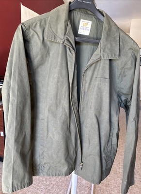 Jacket GAP Men Size L Green Zip Jacket