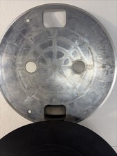 Pioneer PL-450 Turntable Platter And Platter Mat Black Clean Condition Fits PL-