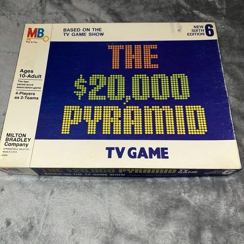 Milton Bradley The $20,000 Dollar Pyramid Vintage Board Game 1979 *Complete*