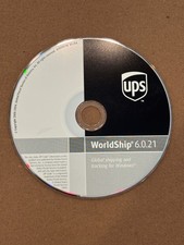 UPS WorldShip v 6.0.21 software disks