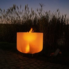 Comfy Moments Feuerschale Quarzglas 60 cm Feuerstelle Feuertopf