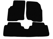 Velours Fußmatten für Nissan Almera Tino 2000-2006 , Schwarz x14 Rand