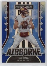 2023 Panini Rookies & Stars Airborne Blue Prizm 45/50 Sam Howell #AI-30 1k0w