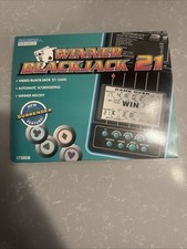 VINTAGE Casino Handheld Radica Winner Blackjack 21 Game 1750 Battery Operated