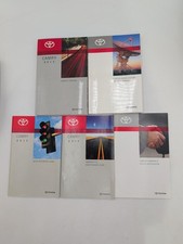 2013 Toyota Camry Owners Manual With Free Shipping Included