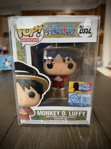 Funko Pop One Piece Luffy! Super Manila CC Sticker Pop! Vinyl