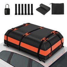 600L Auto Dachbox Dachkoffer Faltbare Dachtasche Dachgepäckträger Wasserdicht