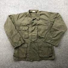 Vintage US Army M65 Field Jacket Mens Small Military Ripstop Coat 80s