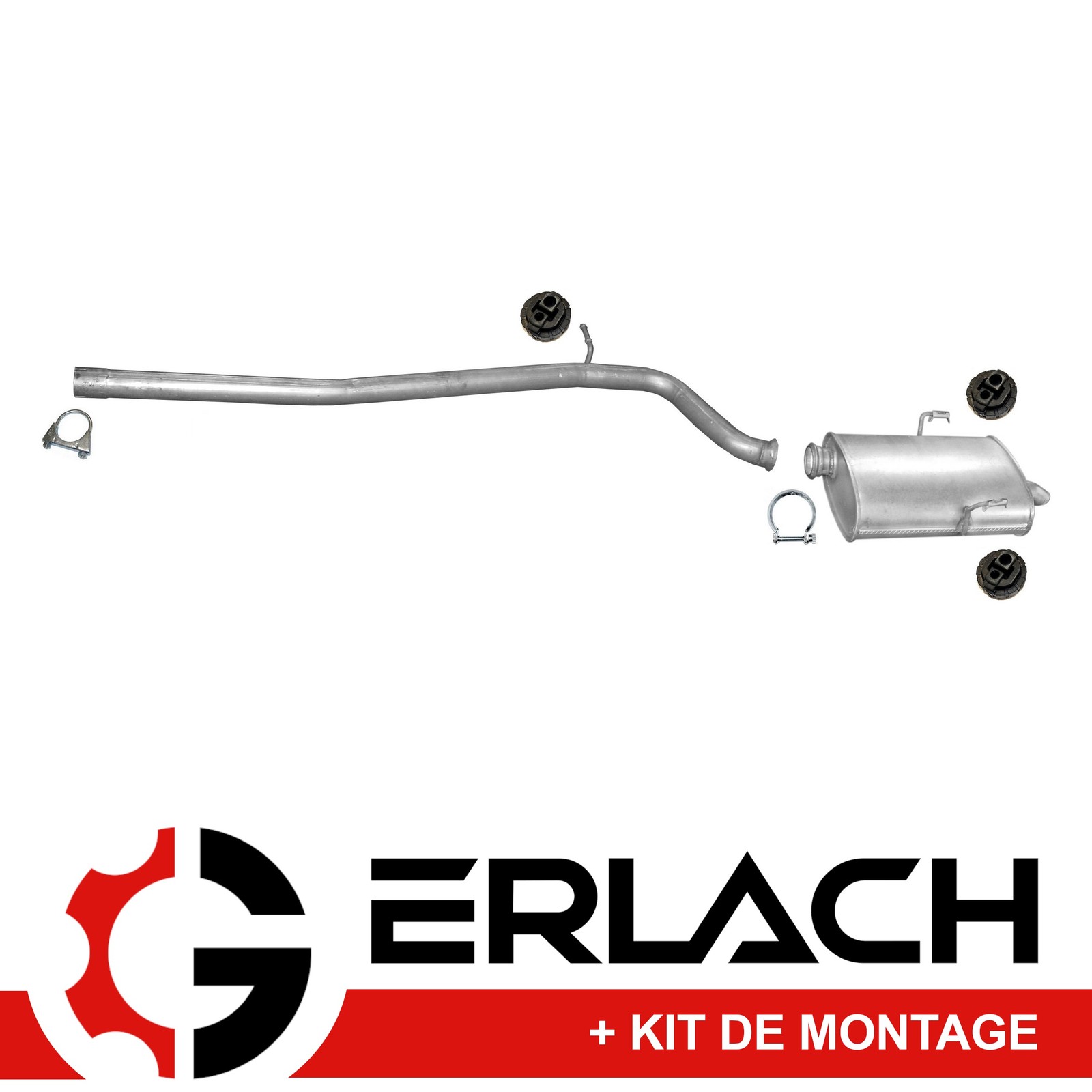 Echappement silencieux Peugeot 406 1.9 TD pot de rechange essence de berline 5183