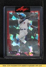2021 Leaf Metal Draft 1990 Auto 1/1 Robert Puason #LA-RP1 READ 2q0
