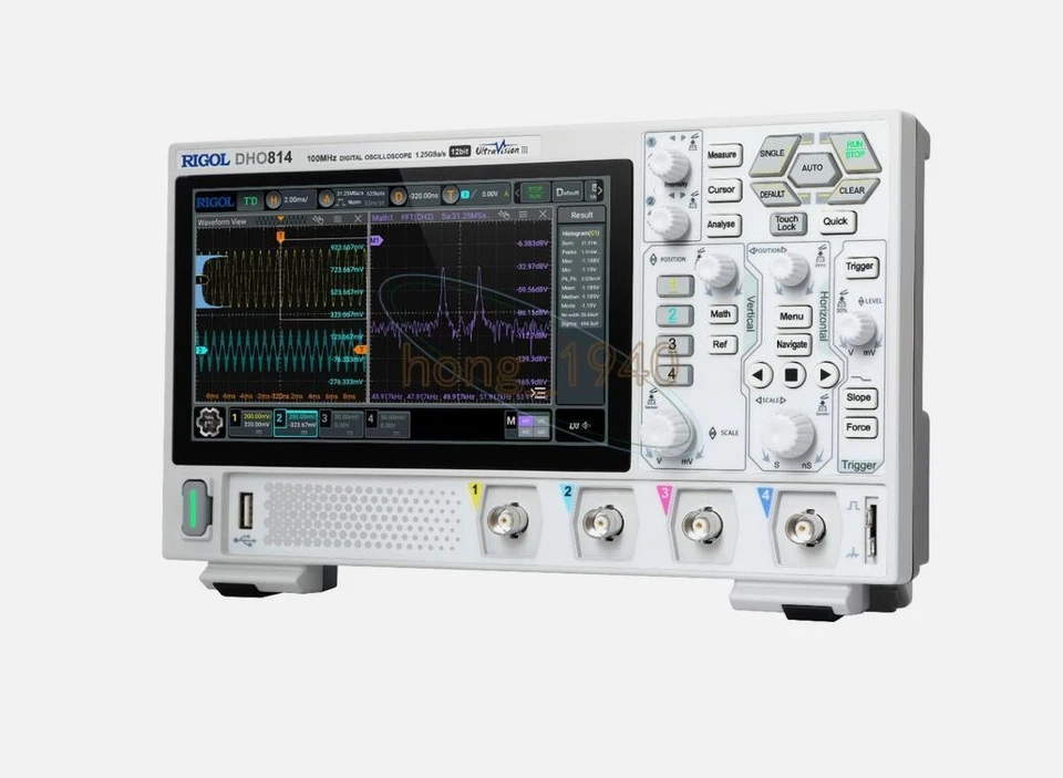 1PCS NEW RIGOL DHO814 100MHz 4-Channel Digital Oscilloscope - Image 3 of 4