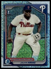 2024 Bowman Chrome #BCP-226 Jalvin Arias Prospects Mojo Refractors