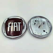 FOR FIAT GRANDE PUNTO 500 PONDA BUMPER GRILL BADGE 95MM FRONT UK