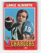 1971 Topps #10 Lance Alworth
