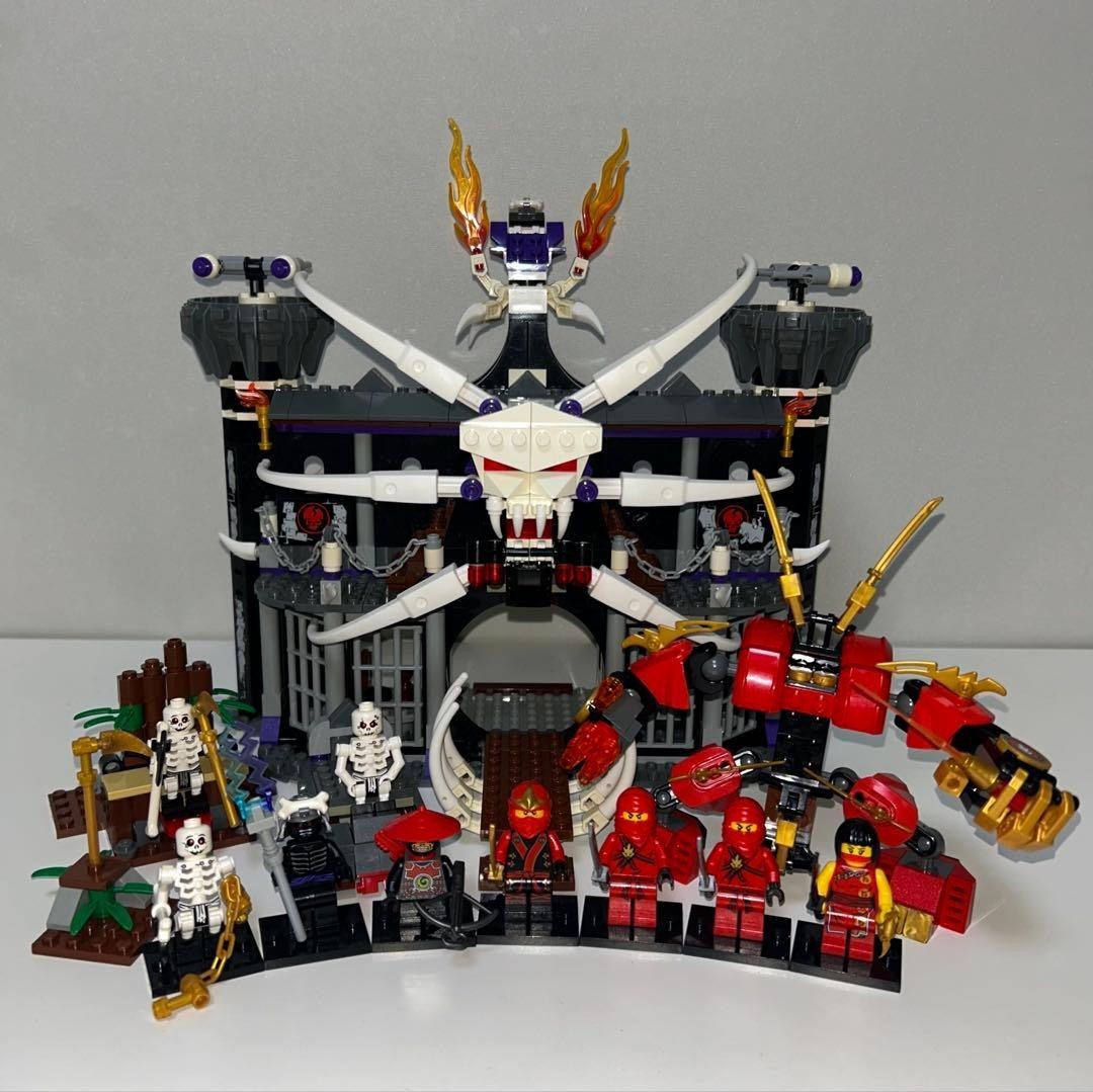 やまにゃん様限定☆期間限定価格☆シャープ　レジスタ２台セット LEGO NINJAGO Garmadon's Dark Fortress 2505 Ninja Ambush 2258 70500