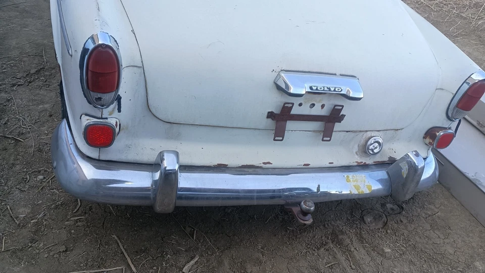 Оригинальный задний бампер Volvo 122S Amazon Coupe седан стиль США 1956-1970 годов выпуска - Изображение 2 из 4