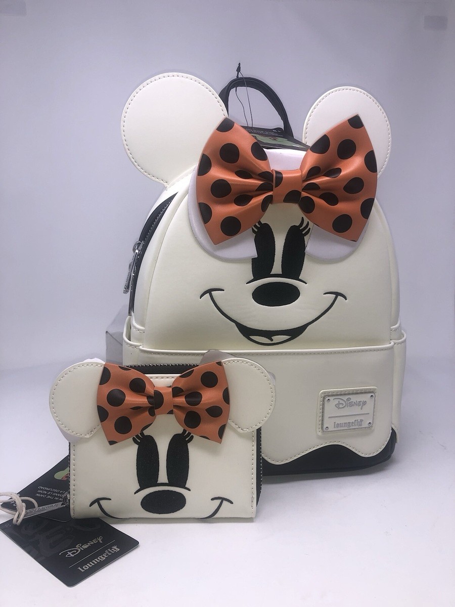 Disney Loungefly Minnie Mouse Halloween Ghost Glow In The  display picture 2