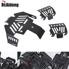 Metal Chassis Armor Skid Plate Set for Traxxas TRX4 Bronco 2021/RTR/Sport/Blazer