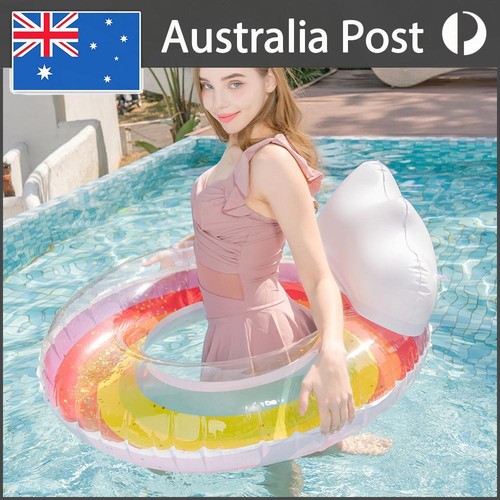 1/2 Person Inflatable Swim Ring Blow Up Swim Tube Leakproof for