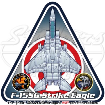 McDonnell Douglas F-15SG STRIKE EAGLE SINGAPUR Luftstreitkräfte F-15 Aufkleber
