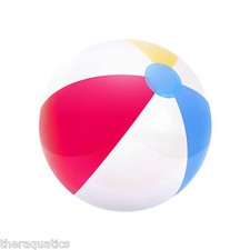 24" INFLATABLE BEACH BALL HUGE MULTI COLORED Festival Party Favor Pool 31022 NEW