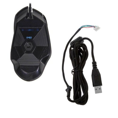 for logitech G302/G402/G502/G400S Soft Mouse Cables Durable Braided Nylon Rope - Photo 3/10