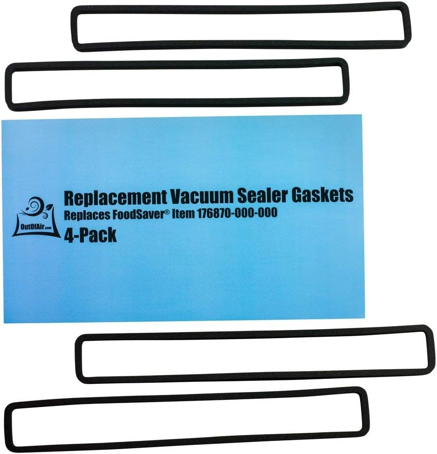 4 Foam Gaskets for Vacuum Sealers Compatible with Multiple Models eBay