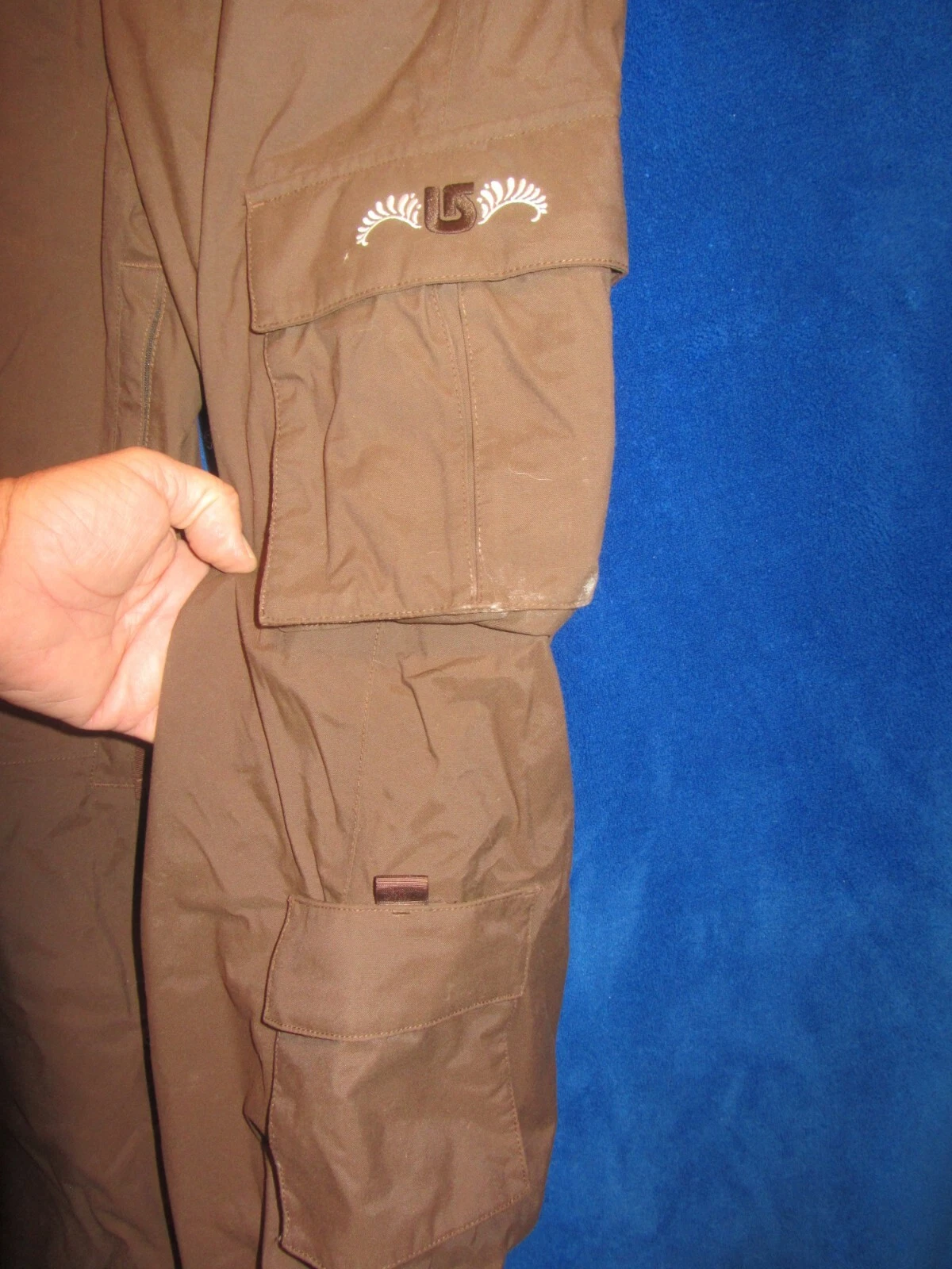 burton ski snowboard nylon shell pre-owned pants