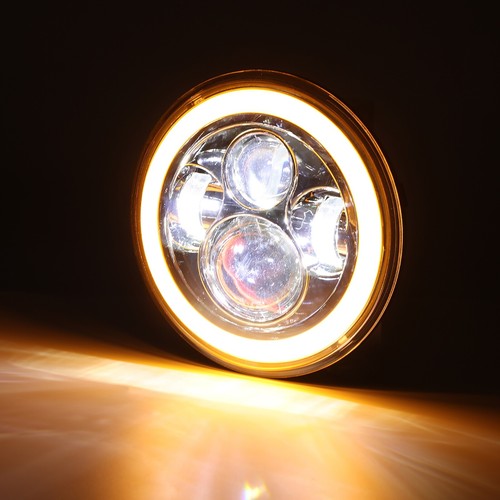 Barra de faros antiniebla y faros LED de 7" para Honda VT750 1100 VTX1300 VTX1800 - Imagen 6 de 12