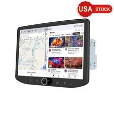 JOYING Android 13 Double 2 Din Head Unit with Physical Volume Knob Octa Core FM 