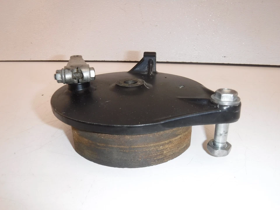 Kawasaki kdx175 1980 freno delantero placa de tambor montaje de zapatas Foto 2 de 4