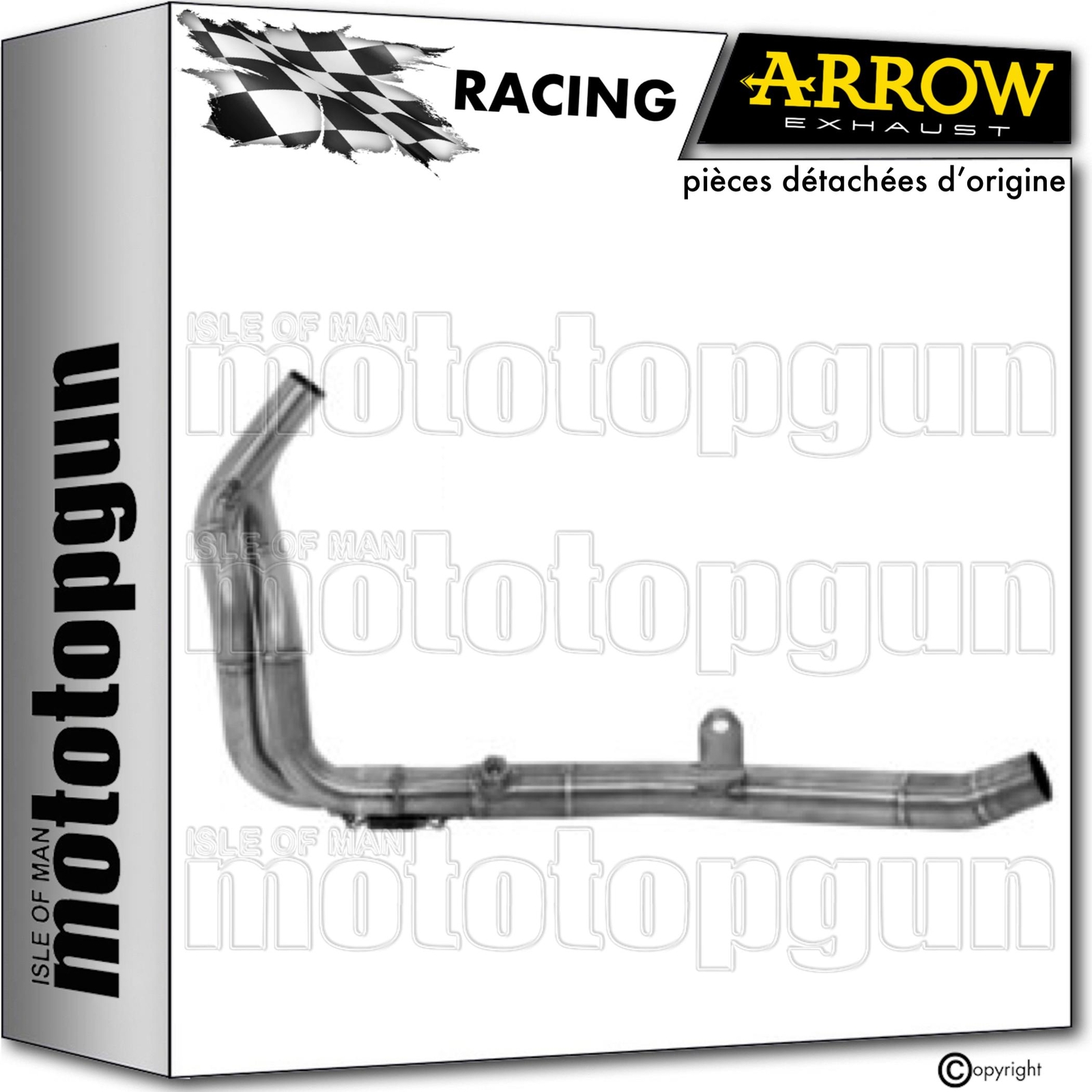 Collecteur Arrow RC acier Honda CBR 500 R 2019 19 2020 20 pour sorties piste et route