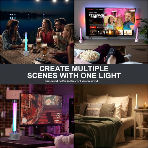 Effect Lights RGBW LED Light Bar w/ Bluetooth Speaker DJ Party Atmosphere Light - Picture 9 of 9