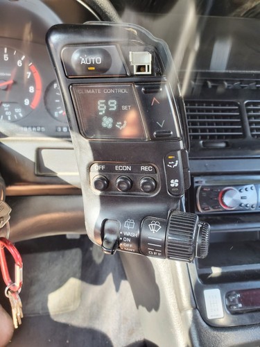 90-96 NISSAN 300ZX Digital A/C Climate Control Panel Wiper Switch Assembly - Picture 10 of 11
