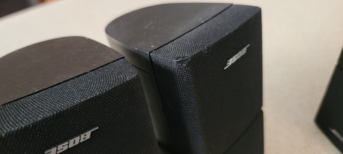 3 Bose Double Cube Lifestyle Acoustimass DoubleShot Speaker Black - Tested - Picture 7 of 8