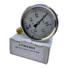 Tecsis 1776043002 Pressure Gauge -1-1.5 Bar G1/2B 1776043002 Tecsis G1/