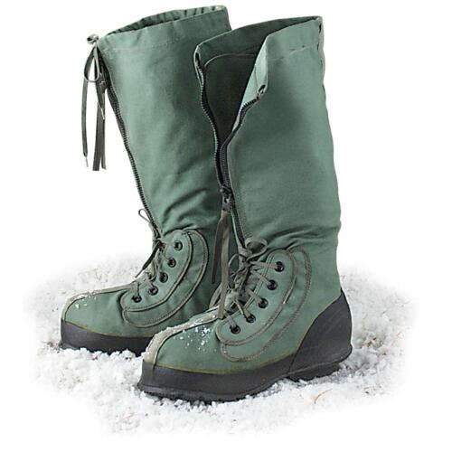 BOTTES MILITAIRES AMÉRICAINES N-1B MUKLUK neige temps extrêmement froid bottes arctiques XL X-LARGE - Photo 1 sur 6