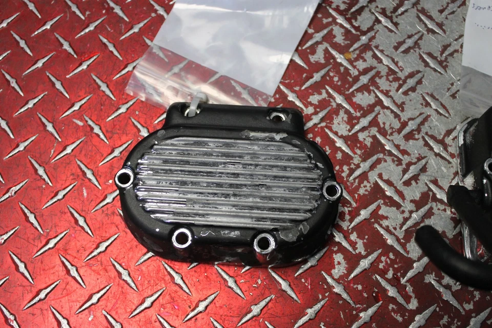 Harley Electra Glide 1995 fabricante original 5 velocidades placa superior y cubierta lateral 1988-1997 EG108 Foto 2 de 4