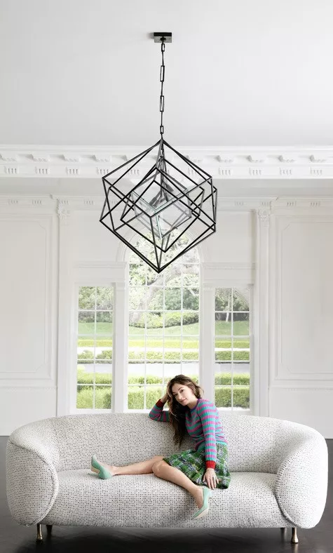 Cubist chandelier 2024