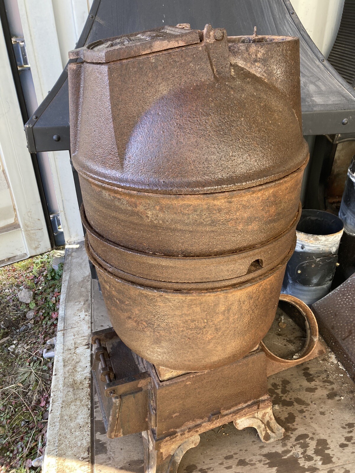 Pot Belly Stove Antique by Romesse | eBay