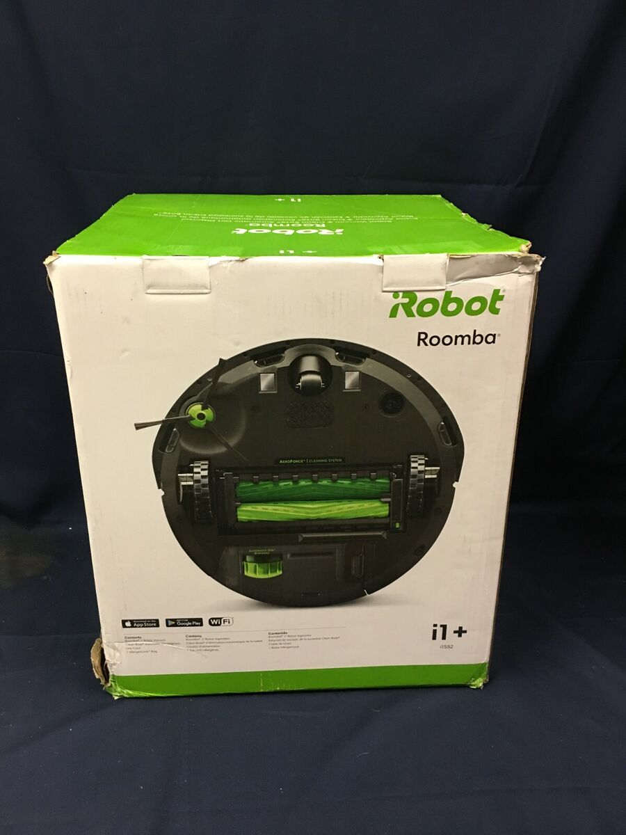 iRobot® Roomba® i1+ (1552) Wi-Fi Connected Self-Emptying Robot Vacuum,  Ideal for Pet Hair, Carpets