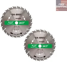 Durable 6-1/2-Inch Circular Saw Blades, 5/8-Inch Arbor for Ultimate Wood Cutting