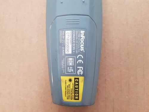 INFOCUS PROJECTOR REMOTE CONTROL CT120200093 / F8-2X - Picture 5 of 5
