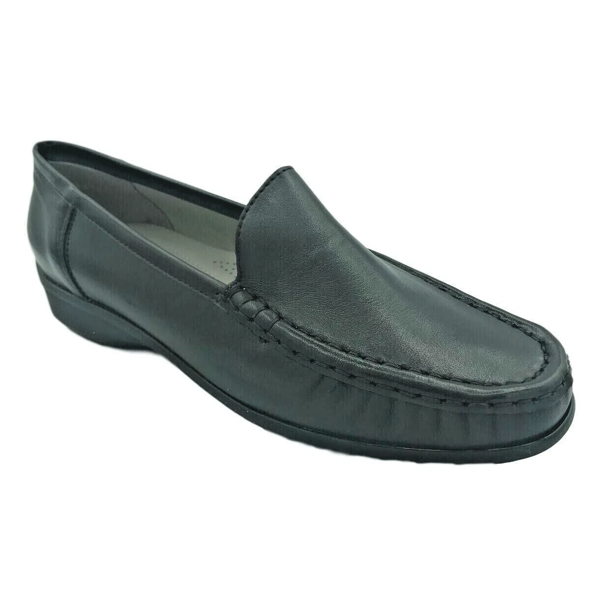 Ara Ladies Slip On Leather Flats Loafers Low Moccasins Comfort Shoes Size 9 43