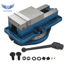 4'' Lockdown Vise Precision CNC Milling Machine Bench Clamp Vice With Base
