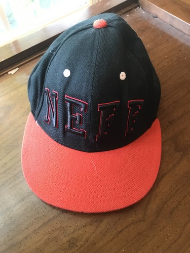 NEFF Spellout Logo Embroidered Hat 