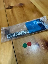 NOS OEM Ford Crown Victoria Trunk Compartment Nameplate Emblem F2Az-5442528-A