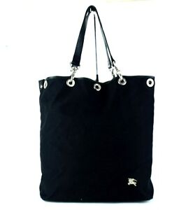 burberry tote bag black