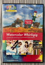 Watercolor Whirligig, Art Curriculum, Say Yes To Art, Education, DVD,